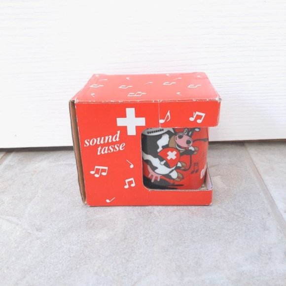 NEW Music Cup Music Mug Switzerland  Cow - Picture 3 of 6